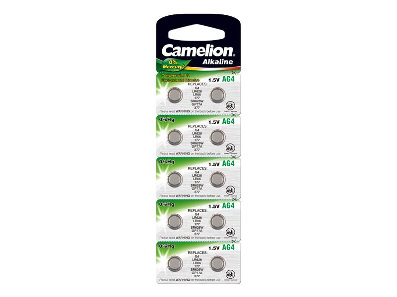 Camelion Alkaline Nappiparistot AG4, 1.5V, 10 kpl Camelion Alkaline Nappiparistot AG4, 1.5V, 10 kpl
